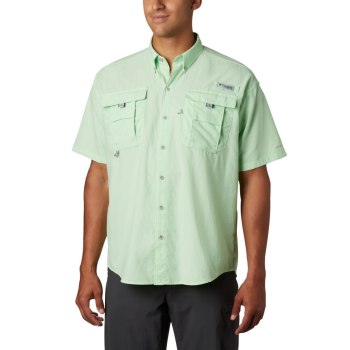 Columbia Overhemd Heren, PFG Bahama II Short Sleeve Groen, 63JHPCLWY